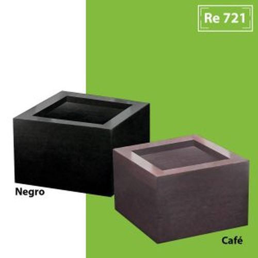 BASE DE MADERA 7.2 X 7.2 X 4.5 CM   PARA CUBO DE 3D                                                           TIEMPO  D E   ENTREGA 10  }DIAS imagen